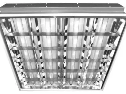 Фото №0 Светильник люминесцентный ЛВО 4х18-CSVT встраиваемый