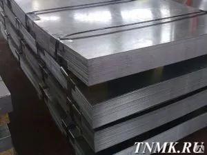 фото Лист оцинкованный 1.15х1250х2500 мм 08пс кл. 1 ГОСТ 19904-90