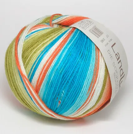 Фото №0 Пряжа LANDLUST DIE SOCKENWOLLE Lana Grossa