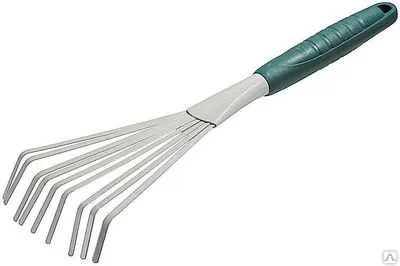 Фото №0 Грабли веерные RACO "STANDARD", 7 круглых зубцов, 420мм