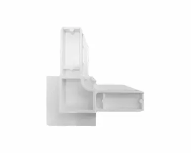 фото Уголок соединительный для профиля "крыло", белый