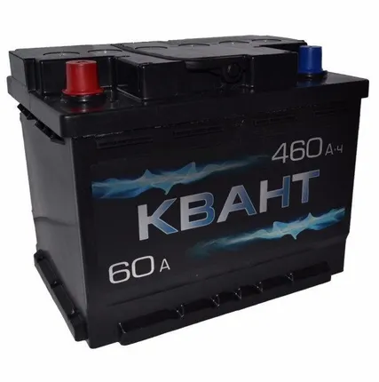 Фото №0 Аккумулятор "КВАНТ" 60 а/ч (прямая полярность)