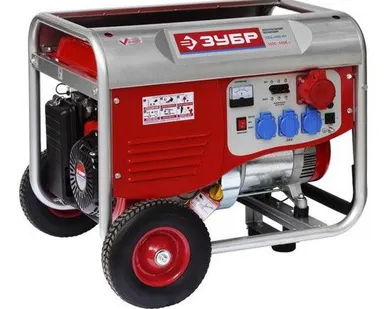 фото Генератор бензиновый Зубр ЗЭСБ-5500-ФН