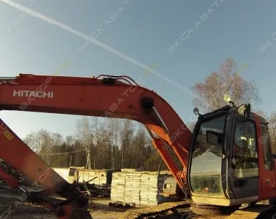 фото Аренда гусеничного экскаватора Hitachi ZX160LC (гусеничный), Руза