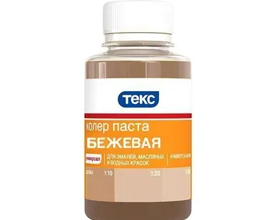фото Колорант Текс №15 универсальный бежевый 0.1 л