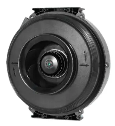 Фото №0 Канальный центробежный вентилятор Hon&Guan HEE-100P бесшумный из полипропилена