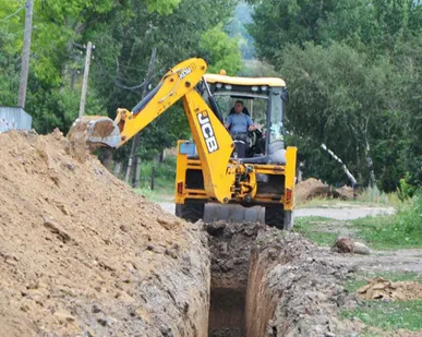 фото Рытьё траншей