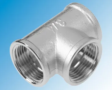 фото Тройник никелированный Ду20 (3/4&quot;) внутренняя резьба