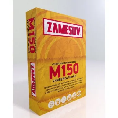 Фото №0 Сухая смесь  М150 универсальная ZAMESOV ( 50 кг)