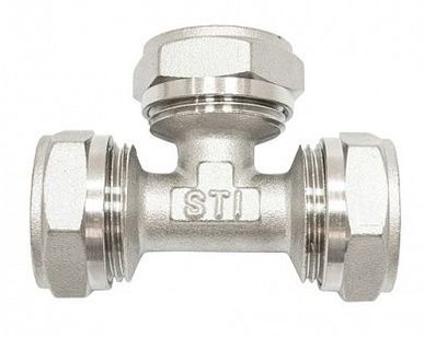 фото Тройник обжимной TT 16х16х16 VALTEC