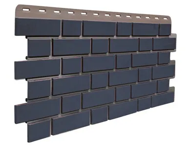 фото Фасадные панели FINEBER КИРПИЧ KLINKER (Асфальт)