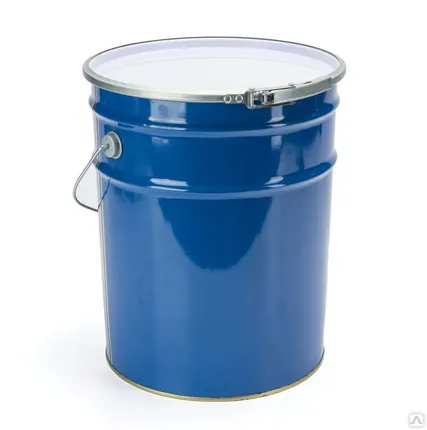 Фото №1 Эмаль ХВ-125 маслобензостойкая серебристая, 25 кг