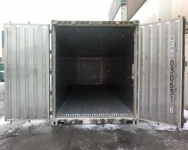 фото Погрузка рефрижераторного контейнера.