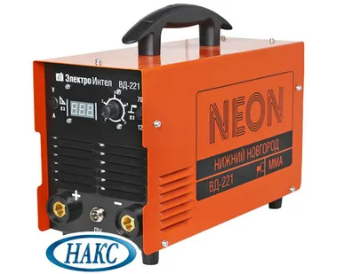 фото NEON Сварочный инвертор NEON ВД-221, НАКС