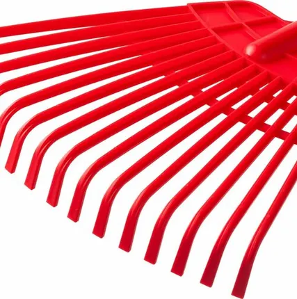 Фото №0 Грабли веерные 15 зубцов без черенка, пластиковые усиленные, GRINDA