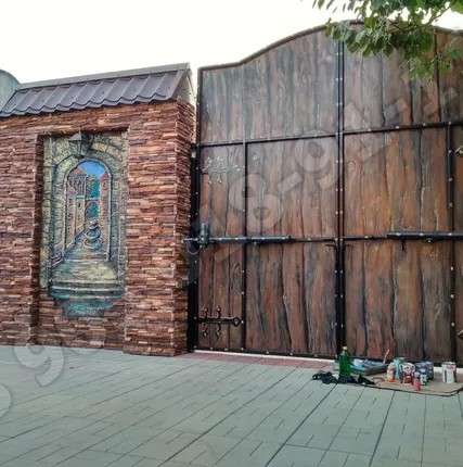 Фото №3 Резиновая краска для фасада, металла, бетона, дерева суперпрочная АДГЕЗИКА