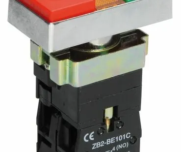 фото Кнопка управления LAY5-BW8465 "I-O" сдвоенная с подсв...