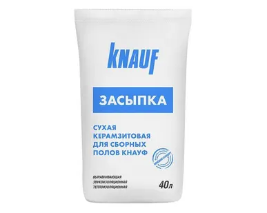 фото Керамзитовая засыпка Кнауф для пола 0-5, 40л
