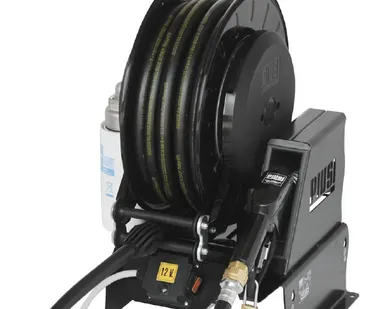 фото Заправочный блок с барабаном для намотки рукава Piusi Pitstop DC24