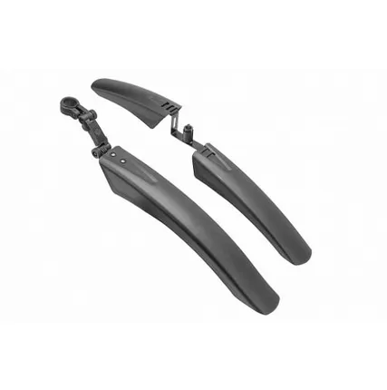 Фото №0 Крылья 24"-26" XGNB-060, полуфэт, пластиковые, чёрные, комплект
