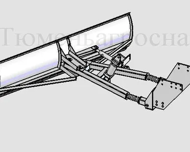 фото Отвал коммунальный ОС- 01Г для МТЗ, ЮМЗ