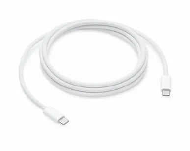 фото Кабель Apple USB-C - USB-C, 60 Вт, 1 м, нейлон, белый