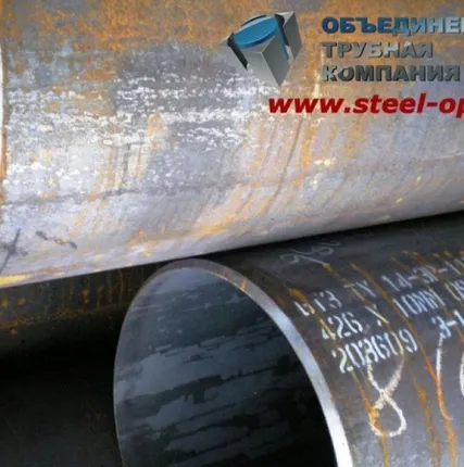 Фото №0 Труба 426х25 сталь 09г2с по ТУ 14-3р-1128-2007 в Москве