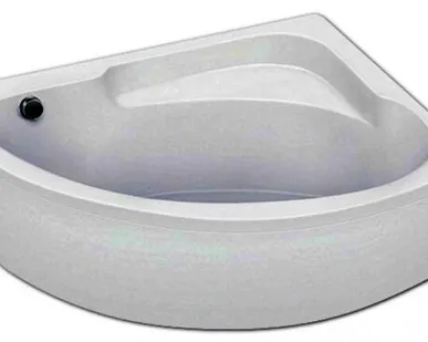 фото Ванна левая акрил Гоа (1500/1000/580) Белый Santek