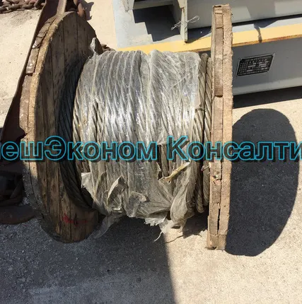 Фото №0 Трос башенного крана