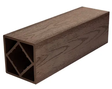 фото Столб опорный NEXTWOOD® текстура дерева (ромб)