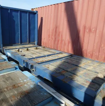 Фото №0 Продается контейнер Flat Rack 20 футов б/у.