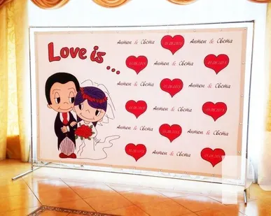 фото Прессвол на свадьбу