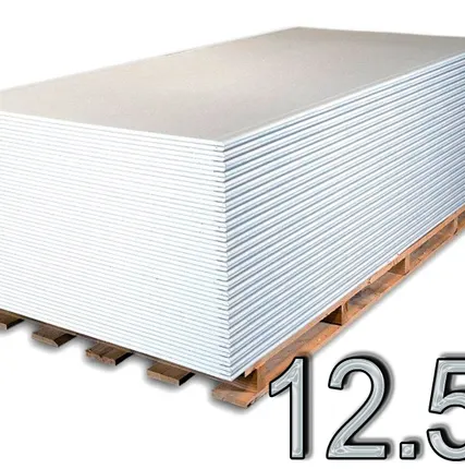 Фото №0 ГКЛ (МАГМА) 2500х1200х12,5 3м2 в уп.(52 шт)