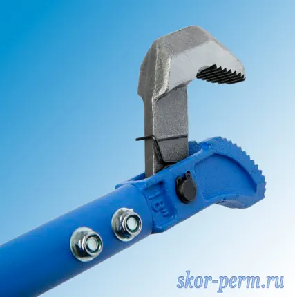 Фото №3 Ключ трубный самозажимной, 15-40 мм, L=450 мм