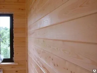 Фото №0 Имитация бруса 19x135х3000-5000 сорт АВ ель/сосна