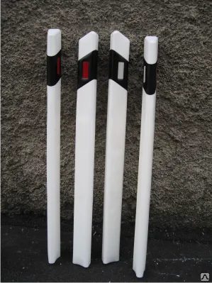 Фото №0 Сигнальный дорожный столбик