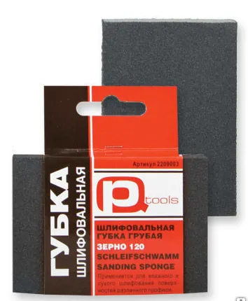 Фото №0 Губка шлиф.(абразив) PQ Tools