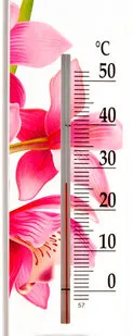 фото Термометр комнатный "Цветок"