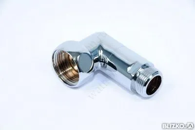 Фото №0 Smart, Соединение Угловое Хром Вн 1" Х 1/2"