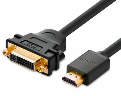 фото Переходник гибкий Переходник HDMI-M (Штекер) - DVI-D Dual Link (Гнездо) Pro-HD