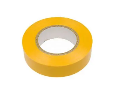 фото Изолента ПВХ 15мм (рул.20м) желт. REXANT 09-2602