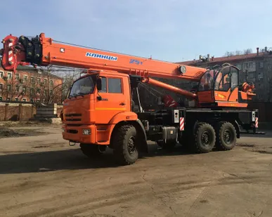 фото КС 55713-5К-3 автокран 25т. (КАМАЗ-43118) ЕВРО-4