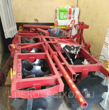 Фото №0 Борона Л-120 (борона дисковая садовая тяжелая БДСТ-2,5) (МТЗ-80/82)