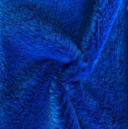 Фото №0 Искусственный мех под кролика 280 г/м2, ворс 9 мм, васильковый