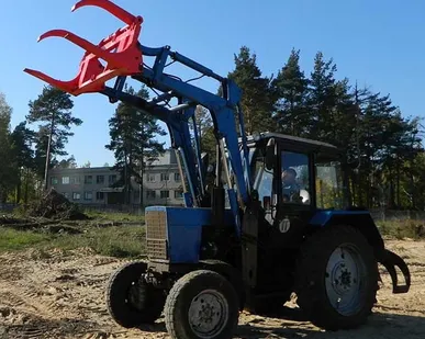 фото Бревнозахват ПФН-294 для погрузчиков ПФН-0,9