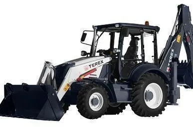 фото Экскаватор погрузчик Terex 825