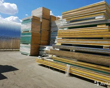 фото Сэндвич-панель ппу80 б/у 2,31 м