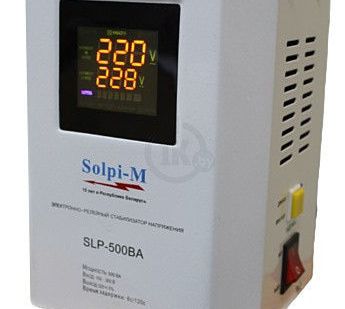 фото Стабилизатор напряжения Solpi-M 500 белый