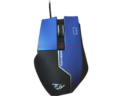 фото Игровая мышь Qcyber Zorg Blue USB + 1000 Gold WoT