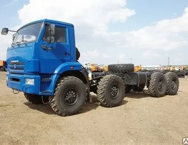 фото Шасси автомобиля КАМАЗ 63501-3960-41